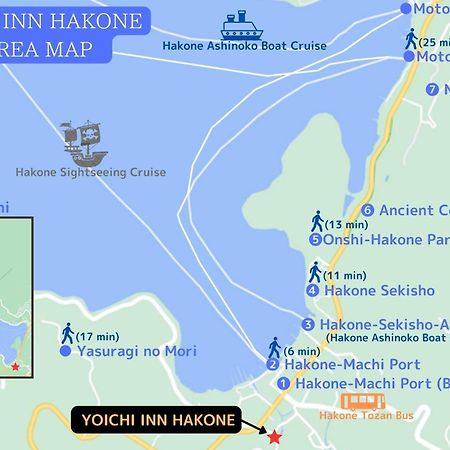 Yoichi Inn Hakone Kültér fotó